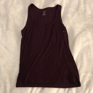 Maroon tank top